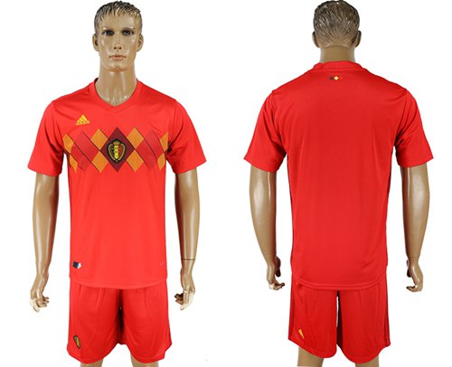 Belgium Blank Red Soccer Country Jersey Belgium Blank Red Soccer Country Jersey