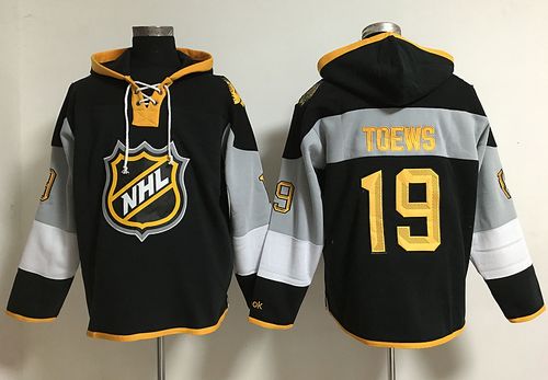 Blackhawks #19 Jonathan Toews Black 2016 All Star NHL Hoodie Blackhawks #19 Jonathan Toews Black 2016 All Star NHL Hoodie