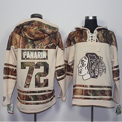 Blackhawks #72 Artemi Panarin Cream Camo Stitched NHL Jersey