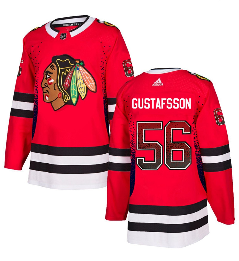 Blackhawks 56 Erik Gustafsson Red Drift Fashion Adidas Jersey Blackhawks 56 Erik Gustafsson Red Drift Fashion Adidas Jersey