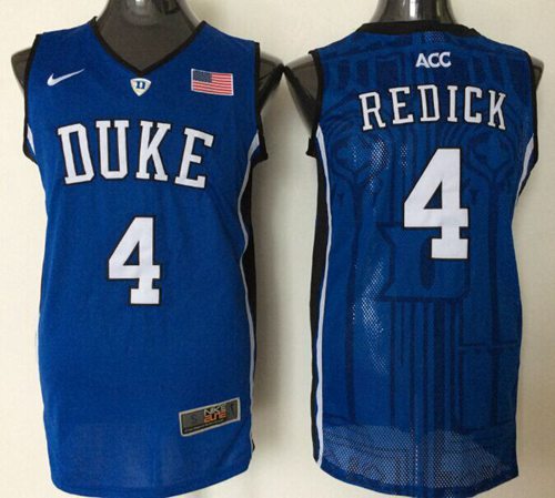 Blue Devils #4 J.J. Redick Blue Basketball Stitched NCAA Jersey Blue Devils #4 J.J. Redick Blue Basketball Stitched NCAA Jersey