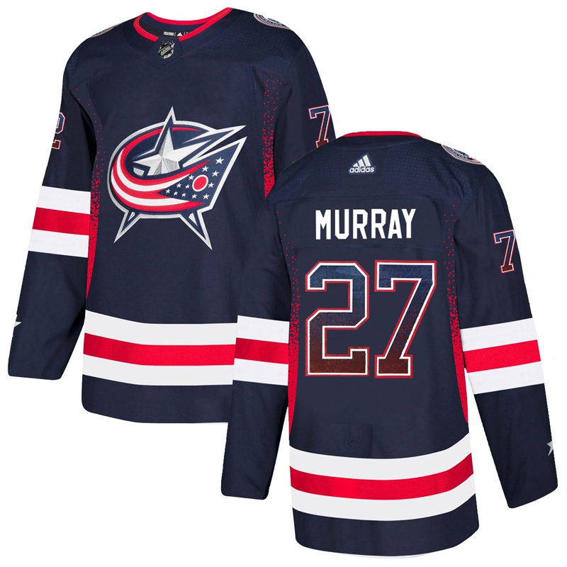 Blue Jackets 27 Ryan Murray Navy Drift Fashion Adidas Jersey Blue Jackets 27 Ryan Murray Navy Drift Fashion Adidas Jersey