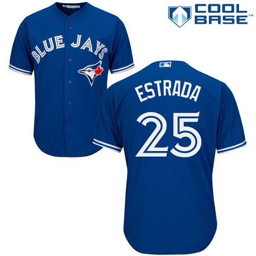 Blue Jays #25 Marco Estrada Blue Cool Base Stitched Youth MLB Jersey Blue Jays #25 Marco Estrada Blue Cool Base Stitched Youth MLB Jersey