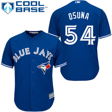 Blue Jays #54 Roberto Osuna Blue Cool Base Stitched Youth MLB Jersey Blue Jays #54 Roberto Osuna Blue Cool Base Stitched Youth MLB Jersey