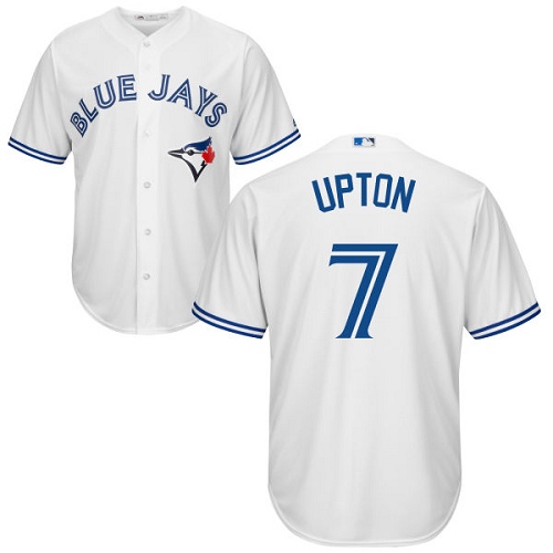 Blue Jays #7 B.J. Upton White Cool Base Stitched Youth MLB Jersey Blue Jays #7 B.J. Upton White Cool Base Stitched Youth MLB Jersey