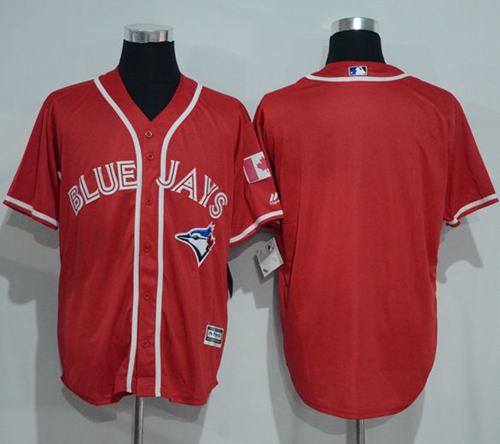 Blue Jays Blank Red New Cool Base Canada Day Stitched MLB Jersey Blue Jays Blank Red New Cool Base Canada Day Stitched MLB Jersey