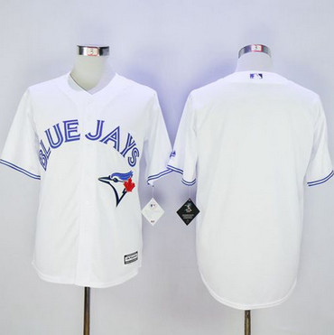 Blue Jays Blank White New Cool Base Stitched MLB Jersey Blue Jays Blank White New Cool Base Stitched MLB Jersey