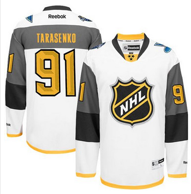 Blues #91 Vladimir Tarasenko White 2016 All Star Stitched NHL Jersey