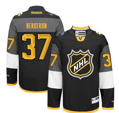 Boston Bruins #37 Patrice Bergeron Black 2016 All Star Stitched NHL Jersey Boston Bruins #37 Patrice Bergeron Black 2016 All Star Stitched NHL Jersey