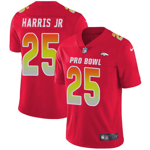 Broncos #25 Chris Harris Jr Red Youth Stitched Football Limited AFC 2019 Pro Bowl Jersey Broncos #25 Chris Harris Jr Red Youth Stitched Football Limited AFC 2019 Pro Bowl Jersey