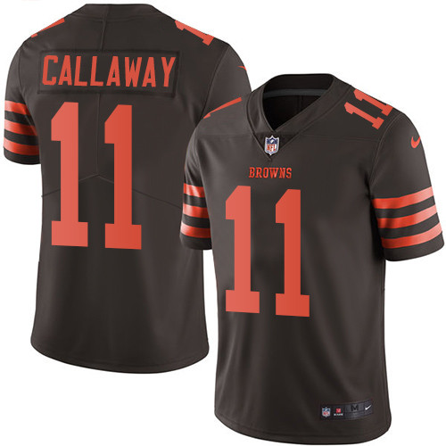 Browns #11 Antonio Callaway Brown Youth Stitched Football Limited Rush Jersey Browns #11 Antonio Callaway Brown Youth Stitched Football Limited Rush Jersey