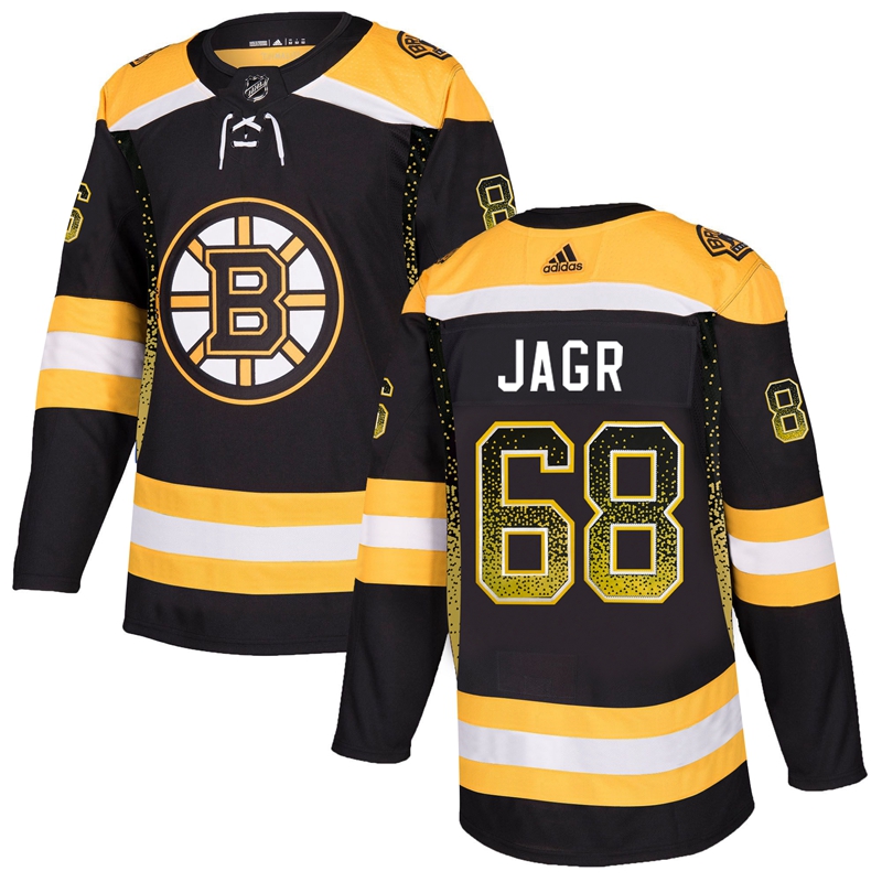 Bruins 68 Jaromir Jagr Black Drift Fashion Adidas Jersey Bruins 68 Jaromir Jagr Black Drift Fashion Adidas Jersey
