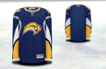 Buffalo Sabres Men Customized Blue Jersey