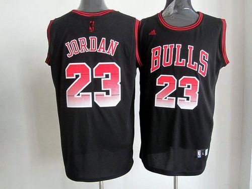 Bulls #23 Michael Jordan Black Stitched NBA Vibe Jersey Bulls #23 Michael Jordan Black Stitched NBA Vibe Jersey