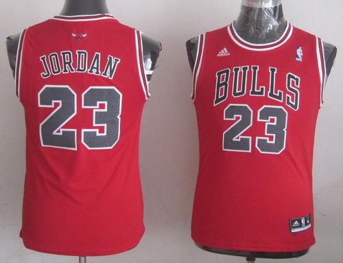 Bulls #23 Michael Jordan Stitched Red Youth NBA Jersey Bulls #23 Michael Jordan Stitched Red Youth NBA Jersey