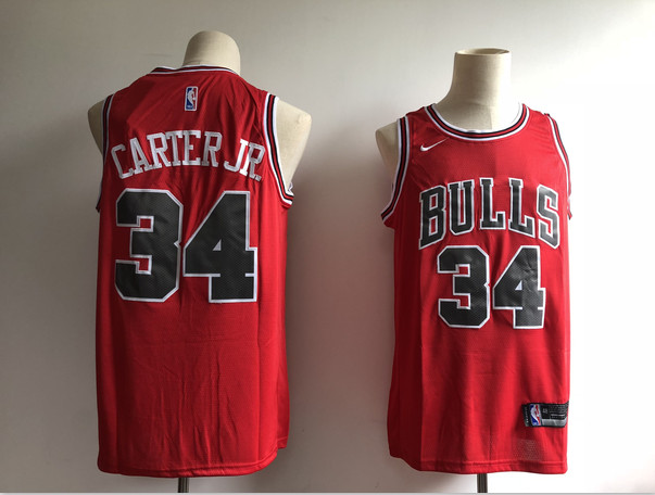 Bulls 34 Wendell Carter Jr. Red Nike Swingman Jersey Bulls 34 Wendell Carter Jr. Red Nike Swingman Jersey