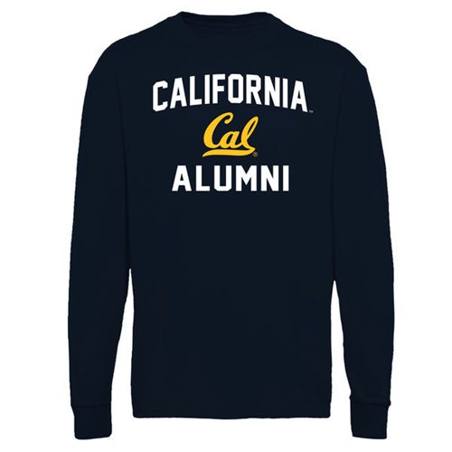 Cal Bears Alumni Long Sleeves T-Shirt Navy Blue