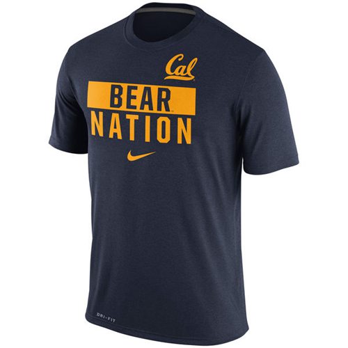 Cal Bears Nike Nation Legend Local Verbiage Dri-FIT T-Shirt Navy