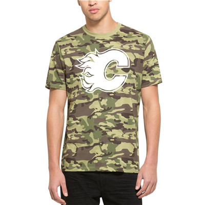 Calgary Flames '47 Alpha T-Shirt Camo