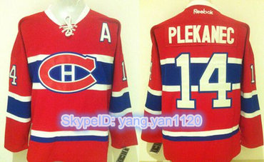 Canadiens #14 Tomas Plekanec Stitched Red New CH NHL Jersey Canadiens #14 Tomas Plekanec Stitched Red New CH NHL Jersey