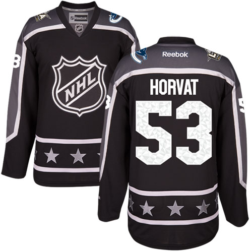 Canucks #53 Bo Horvat Black 2017 All-Star Pacific Division Women's Stitched NHL Jersey Canucks #53 Bo Horvat Black 2017 All-Star Pacific Division Women's Stitched NHL Jersey