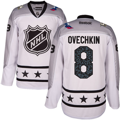Capitals #8 Alex Ovechkin White 2017 All-Star Metropolitan Division Stitched Youth NHL Jersey Capitals #8 Alex Ovechkin White 2017 All-Star Metropolitan Division Stitched Youth NHL Jersey