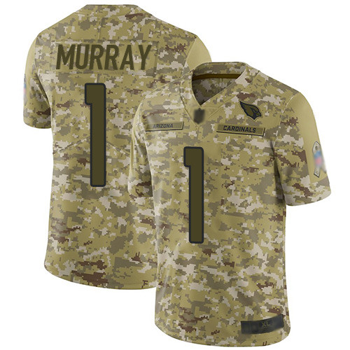 Cardinals #1 Kyler Murray Camo Youth Stitched Football Limited 2018 Salute to Service Jersey Cardinals #1 Kyler Murray Camo Youth Stitched Football Limited 2018 Salute to Service Jersey