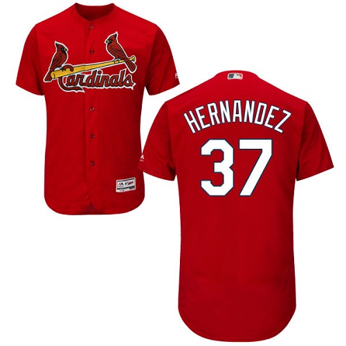 Cardinals #37 Keith Hernandez Red Flexbase Authentic Collection Stitched MLB Jersey Cardinals #37 Keith Hernandez Red Flexbase Authentic Collection Stitched MLB Jersey