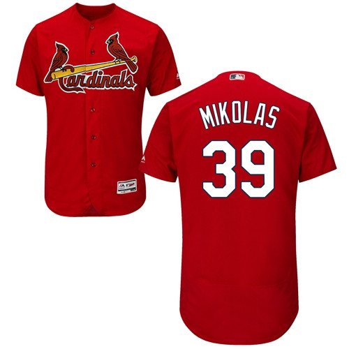 Cardinals #39 Miles Mikolas Red Flexbase Authentic Collection Stitched Baseball Jersey Cardinals #39 Miles Mikolas Red Flexbase Authentic Collection Stitched Baseball Jersey