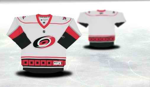 Carolina Hurricanes Youth Customized White Jersey