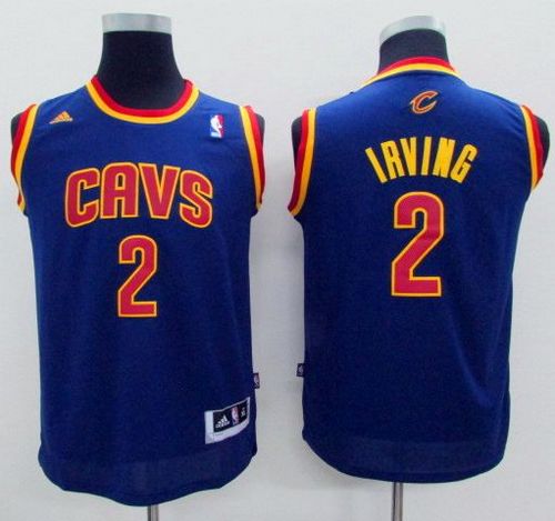 Cavaliers #2 Kyrie Irving Navy Blue Stitched Youth NBA Jersey Cavaliers #2 Kyrie Irving Navy Blue Stitched Youth NBA Jersey