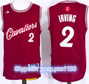Cavaliers #2 Kyrie Irving Red 2015-2016 Christmas Day Stitched NBA Jersey Cavaliers #2 Kyrie Irving Red 2015-2016 Christmas Day Stitched NBA Jersey