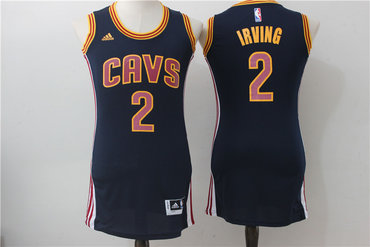 Cavaliers 2 Kyrie Irving Navy Women Swingman Jersey Cavaliers 2 Kyrie Irving Navy Women Swingman Jersey