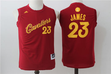 Cavaliers 23 LeBron James Burgundy Youth 2016 Christmas Day Swingman Jersey Cavaliers 23 LeBron James Burgundy Youth 2016 Christmas Day Swingman Jersey