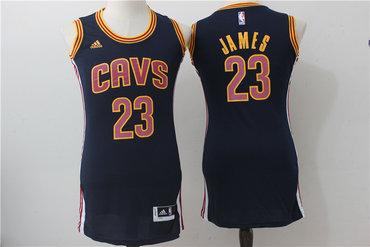 Cavaliers 23 LeBron James Navy Women Swingman Jersey Cavaliers 23 LeBron James Navy Women Swingman Jersey