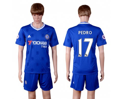 Chelsea #17 Pedro Home Soccer Club Jersey Chelsea #17 Pedro Home Soccer Club Jersey