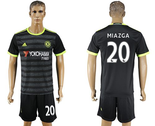Chelsea #20 Miazga Away Soccer Club Jersey