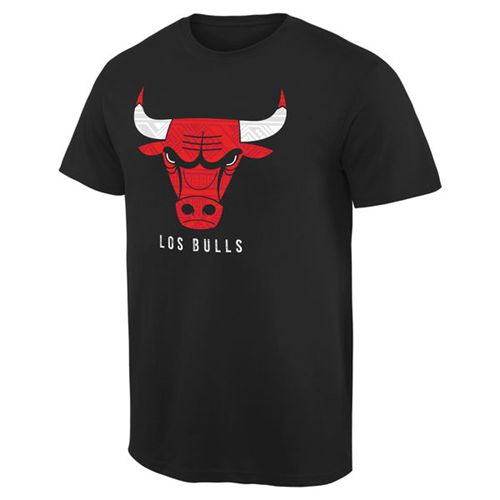 Chicago Bulls Noches Enebea T-Shirt Black Chicago Bulls Noches Enebea T-Shirt Black