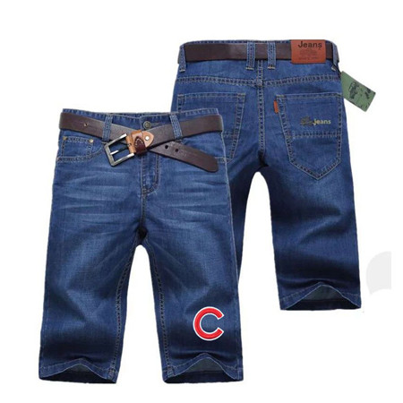 Chicago Cubs Team Logo Deep Blue MLB Jeans