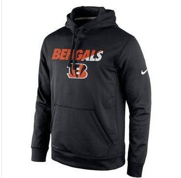 Cincinnati Bengals Nike Kick Off Staff Performance Pullover Hoodie Black