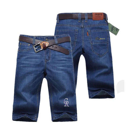 Colorado Rockies Team Logo Deep Blue NFL Jeans Colorado Rockies Team Logo Deep Blue NFL Jeans