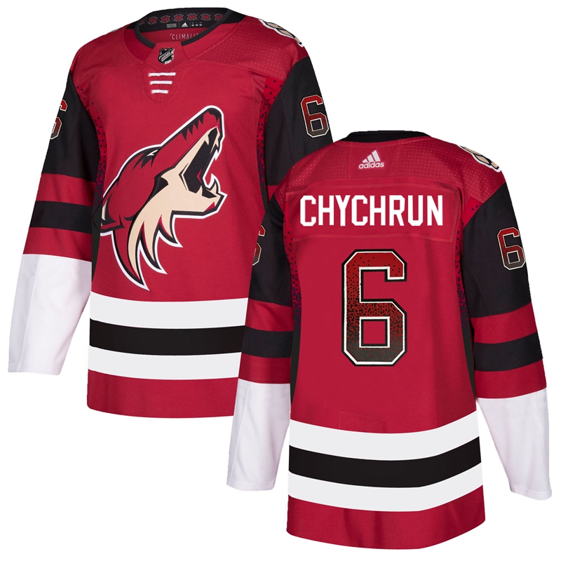 Coyotes 6 Jakob Chychrun Red Drift Fashion Adidas Jersey Coyotes 6 Jakob Chychrun Red Drift Fashion Adidas Jersey