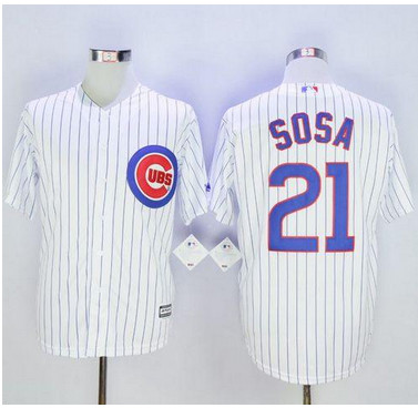 Cubs #21 Sammy Sosa White New Cool Base Stitched MLB Jersey Cubs #21 Sammy Sosa White New Cool Base Stitched MLB Jersey