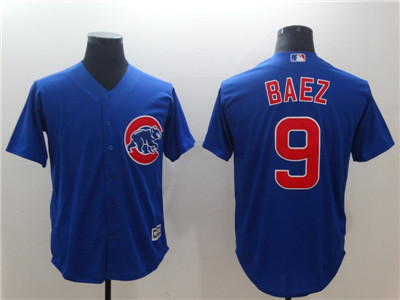 Cubs #9 Javier Baez Royal Throwback Cool Base Jersey Cubs #9 Javier Baez Royal Throwback Cool Base Jersey