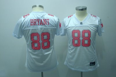 Dallas Cowboys 88 Bryant White 2010 Women Jerseys