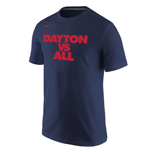 Dayton Flyers Nike Selection Sunday All T-Shirt Navy