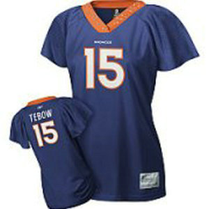 Denver Broncos Tim Tebow #15 Womennull Jersey