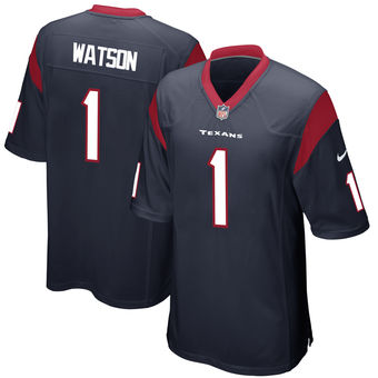 Deshaun Watson Houston Texans Nike Youth 2017 Draft Pick Game Jersey - Navy