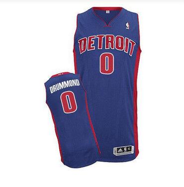 Detroit Pistons Custom Swingman Blue Road Jersey