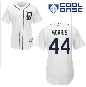 Detroit Tigers #44 Daniel Norris White Cool Base Stitched MLB Jersey